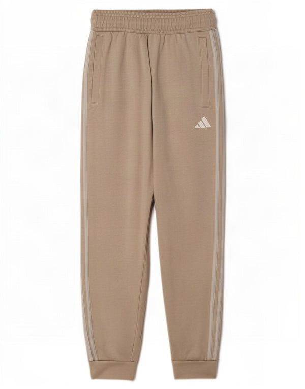 Adidas Hombre Pantalones De Chándal Joggers Small Beige Algodón
