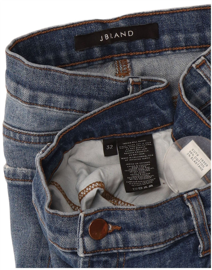Vaqueros ajustados para mujer J.Brand W32 L28 Algodón azul