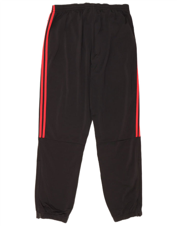 Adidas Hombre Pantalones De Chándal Joggers XL Negro Poliéster
