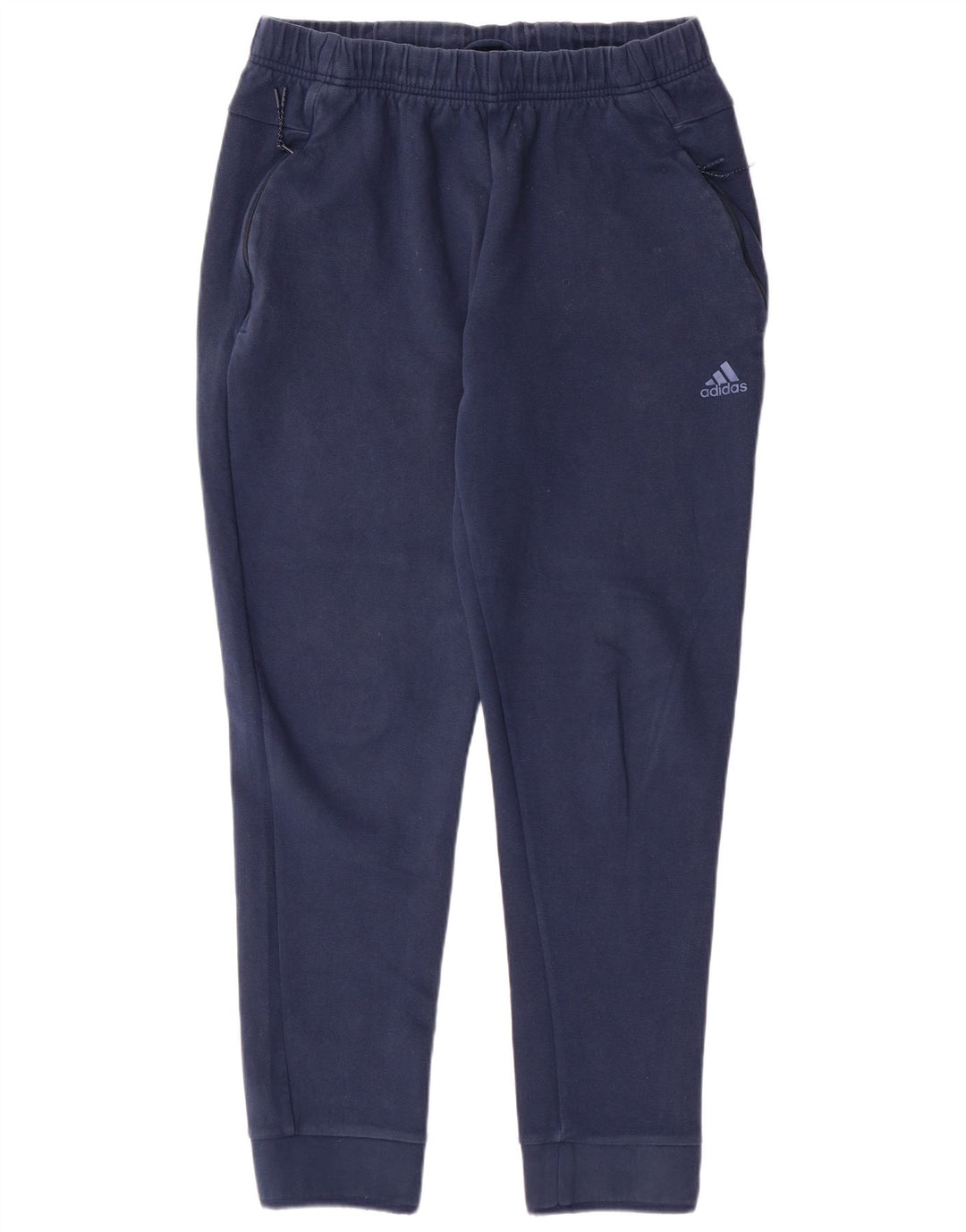 ADIDAS Hombre Chándal Pantalones Joggers Grande Azul Marino Algodón