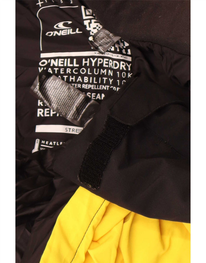 O'Neill Chaqueta cortavientos estampada para niños 12-13 años Bloque de color negro