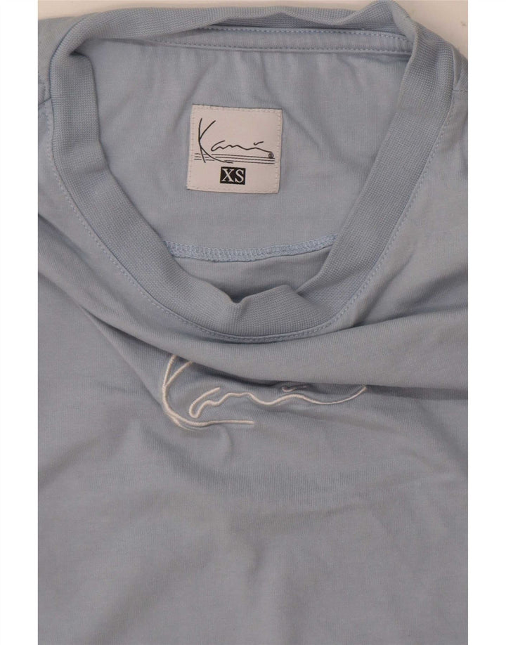 Karl Kani Camiseta gráfica para hombre Top XS Azul