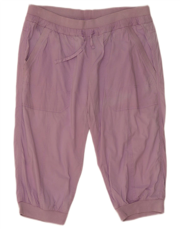 Champion Bermudas Mujer XL W36 Algodón Morado