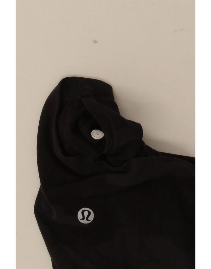 Lululemon Leggings para mujer US 2 XS Negro Colorblock