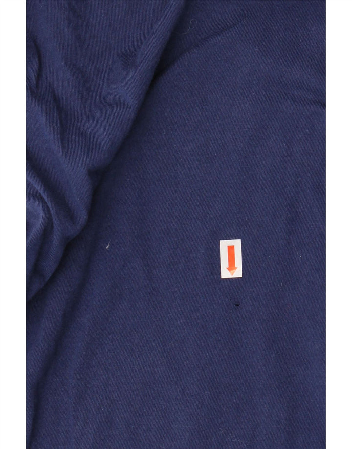 ADIDAS Camiseta Hombre Top Medium Azul Marino Algodón