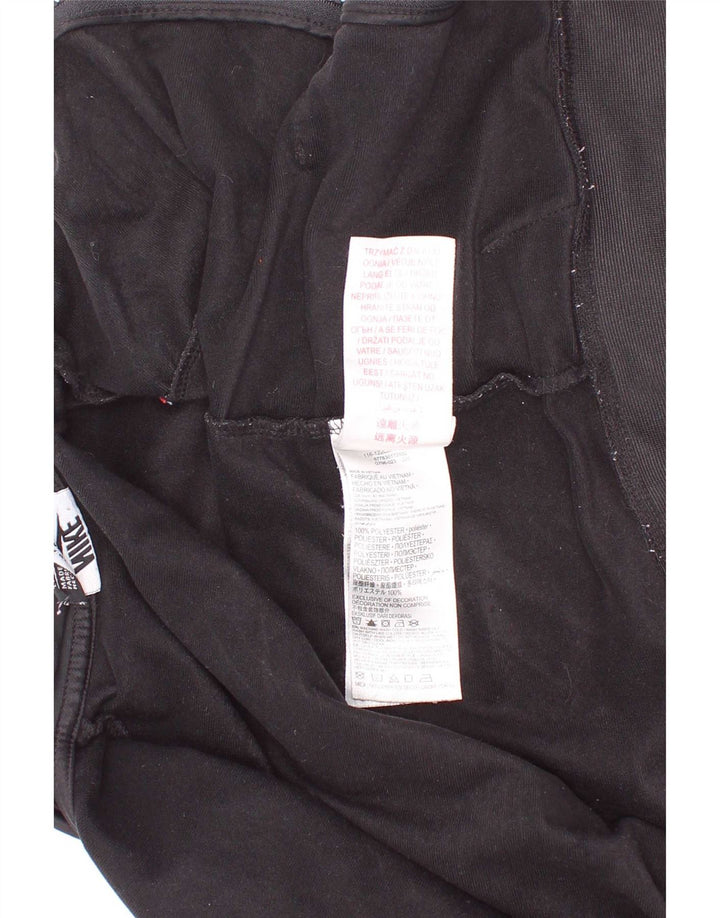Nike - Chaqueta de chándal con gráfico para niños de 6 a 7 años, color negro, talla grande