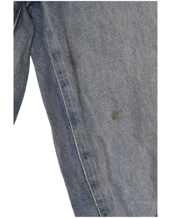 Vaqueros Roxy Mujer Desgastados De Cintura Alta W26 L30 Algodón Azul