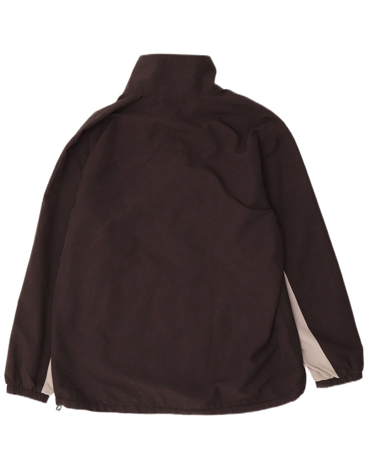 Canterbury Chaqueta de chándal para hombre con diseño color block en negro mediano