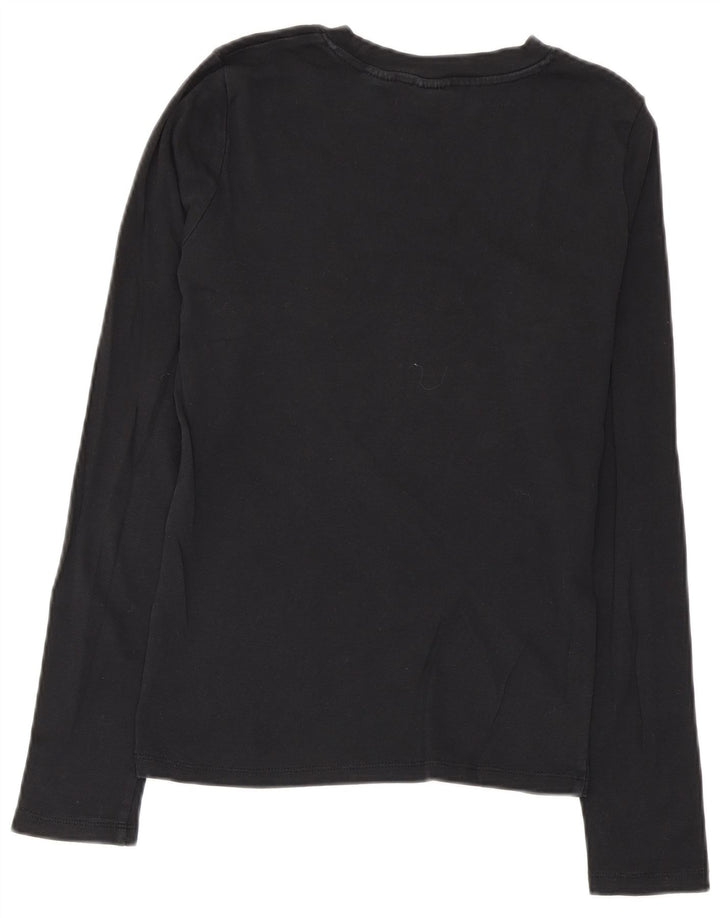 Levi's Top de manga larga para mujer UK 42 Mediano Negro