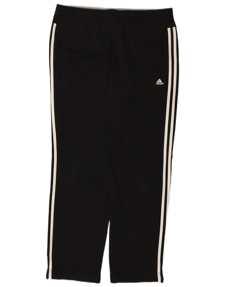 Adidas Pantalones de chándal para hombre ES 46/48 XL Negro Poliéster