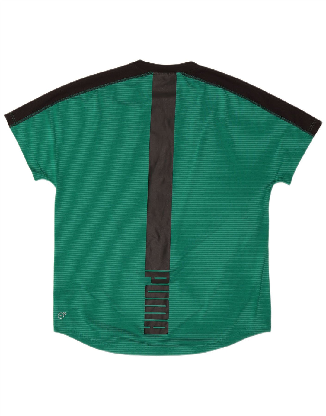 Puma Camiseta gráfica para hombre Top XL Poliéster color block verde