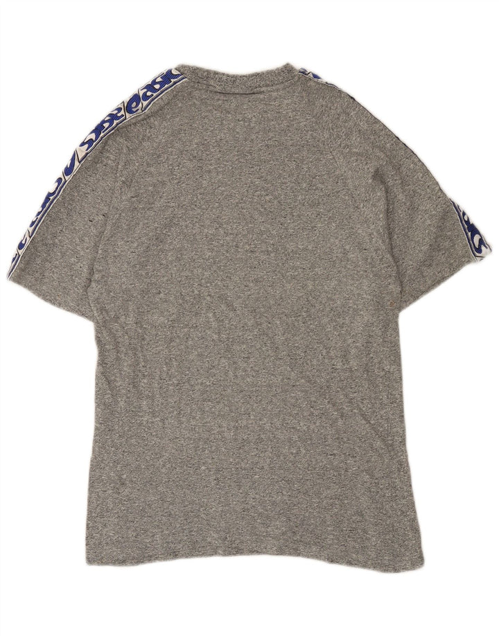 ASICS Camiseta gráfica para hombre Top pequeño gris moteado
