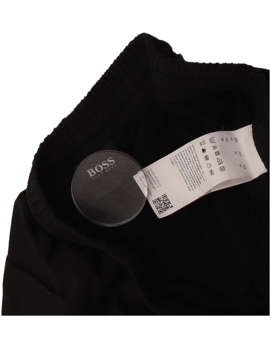 Bañador Hugo Boss Hombre | Bañador Mediano Poliéster Negro