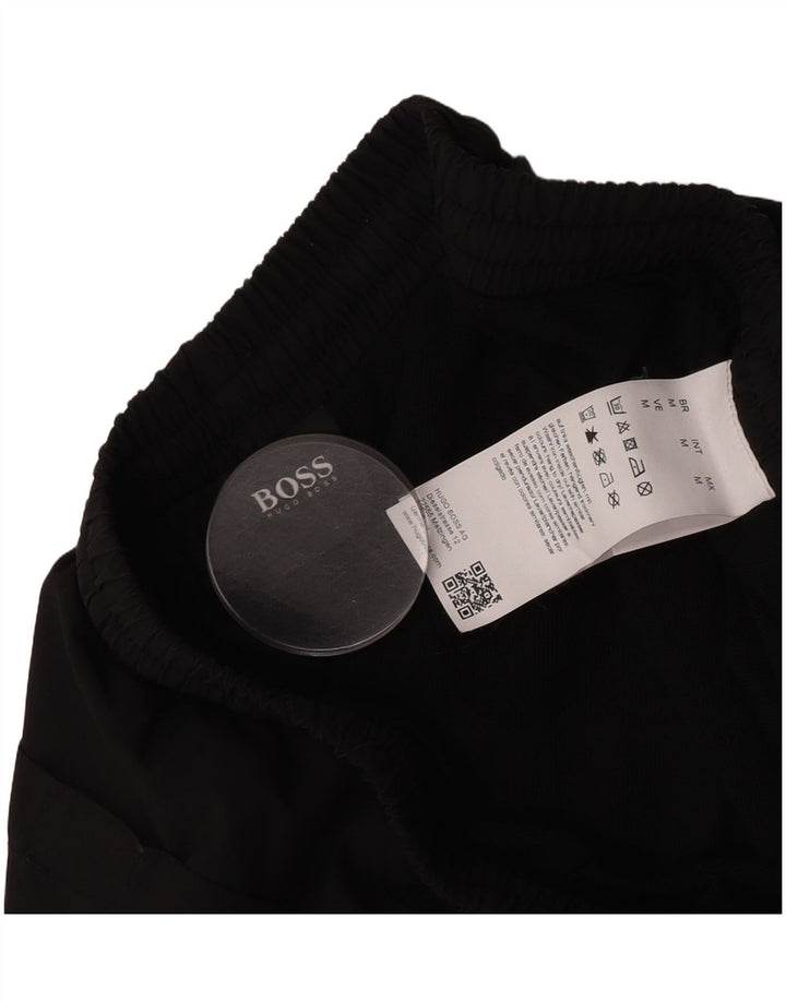 Bañador Hugo Boss Hombre | Bañador Mediano Poliéster Negro