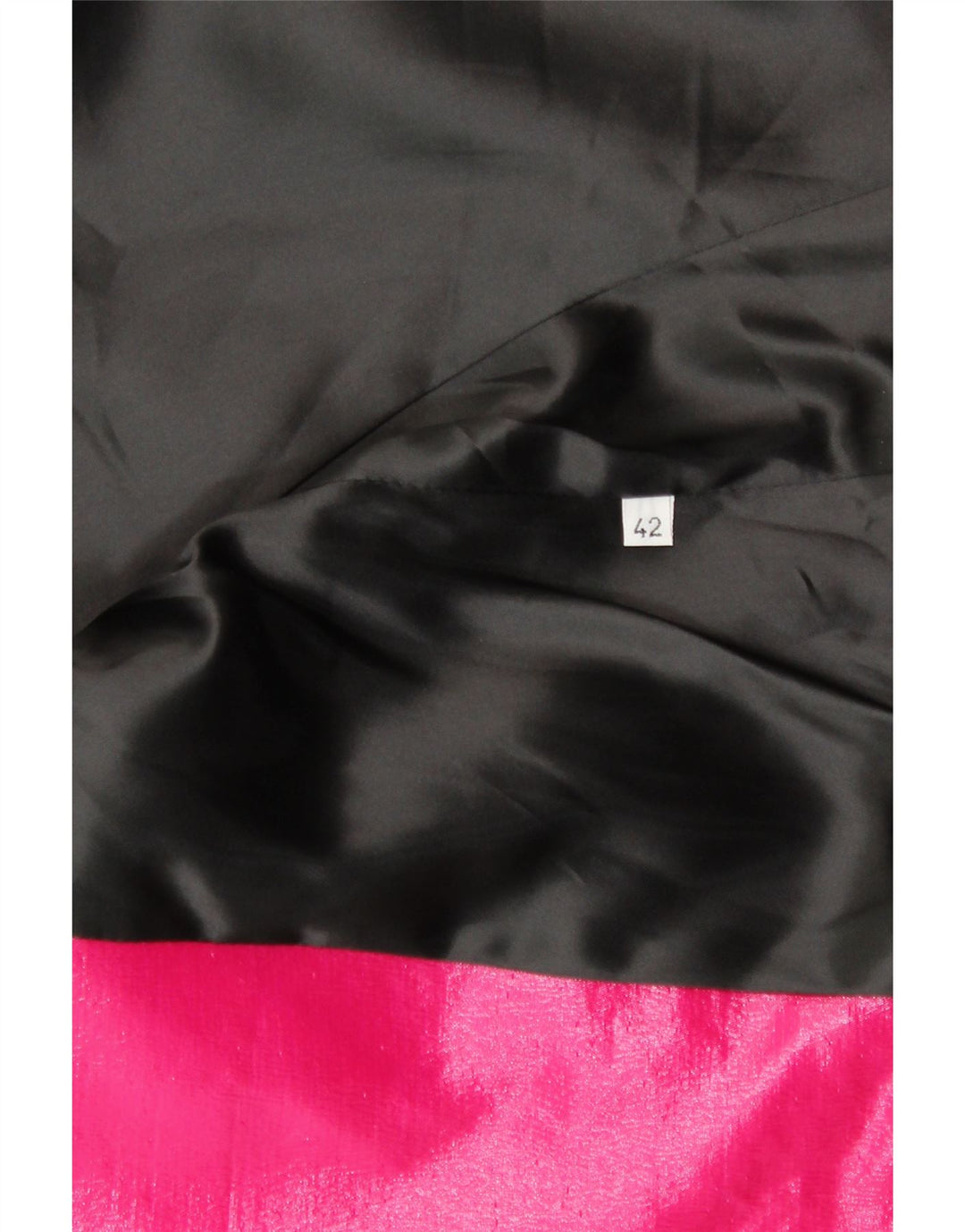 Vintage mujer 1 botón Blazer chaqueta IT 42 rosa medio