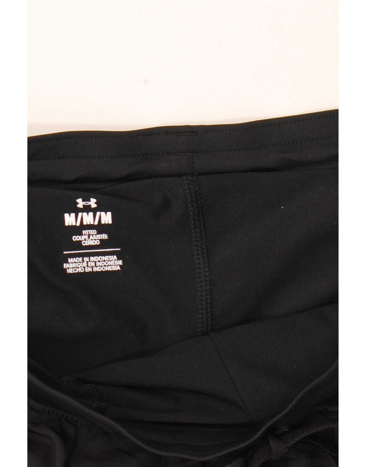 Under Armour Pantalones cortos deportivos para mujer UK 12 Medium Black