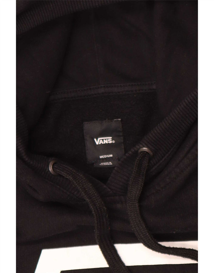 Vans Jersey con capucha gráfica para hombre Medium Black