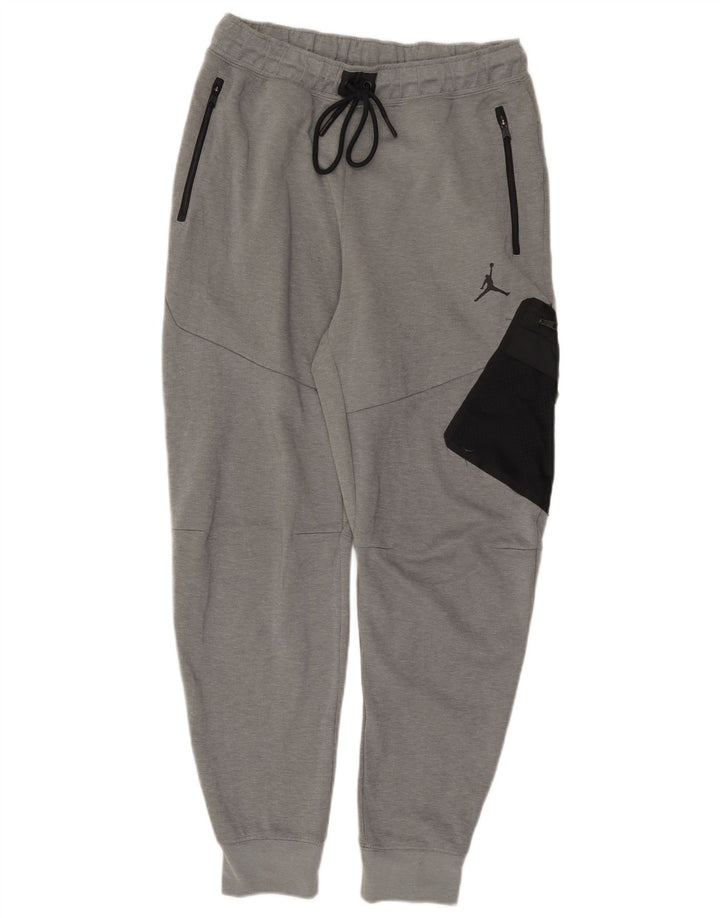 Jordan Hombre Pantalones Cargo De Chándal Joggers Gris Medio Color Block