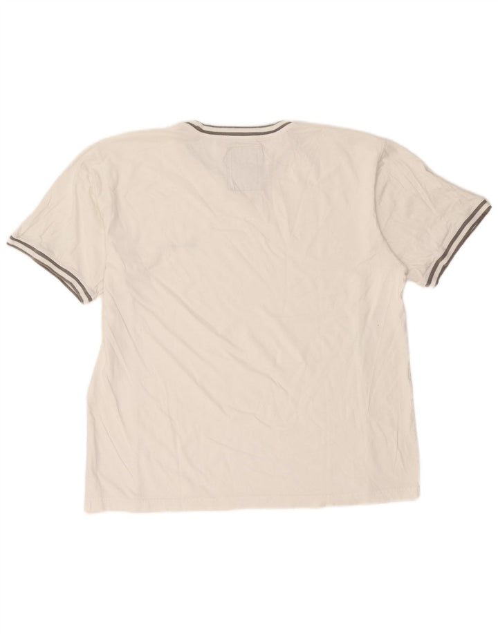 Champion Camiseta Hombre Top XL Blanco Algodón