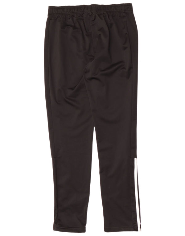 Adidas - Pantalón de chándal para hombre, talla 42/44, talla grande, color negro, poliéster, deportivo