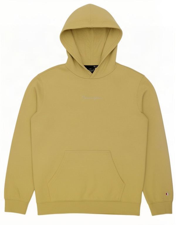 Champion Sudadera Con Capucha Para Hombre Jersey Grande De Algodón Amarillo
