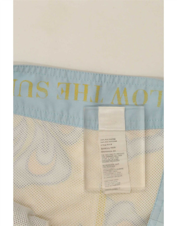 Sundek Bañador Hombre Poliéster Floral Amarillo Medio