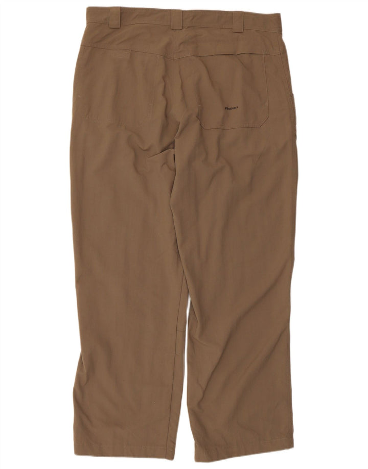Pantalón Cargo Recto Rohan Hombre W36 L29 Poliamida Beige