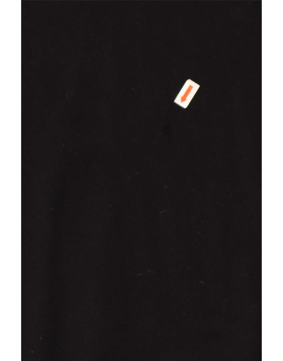 Zara Hombre Jersey De Cuello Redondo Jersey Grande De Cachemira Negra