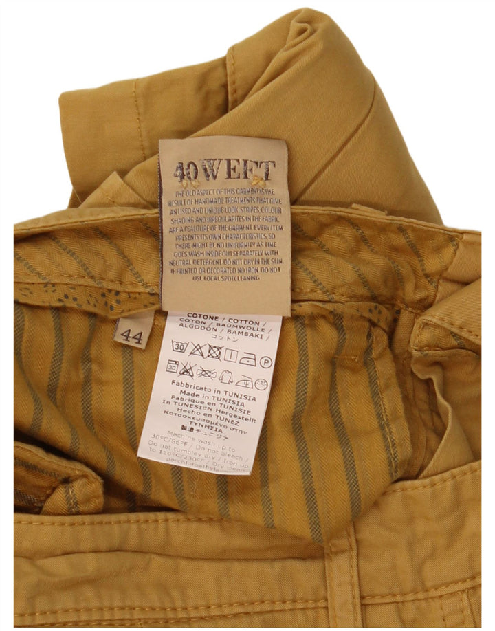 40Weft Pantalones cortos cargo para hombre IT 44 XS W32 Algodón marrón
