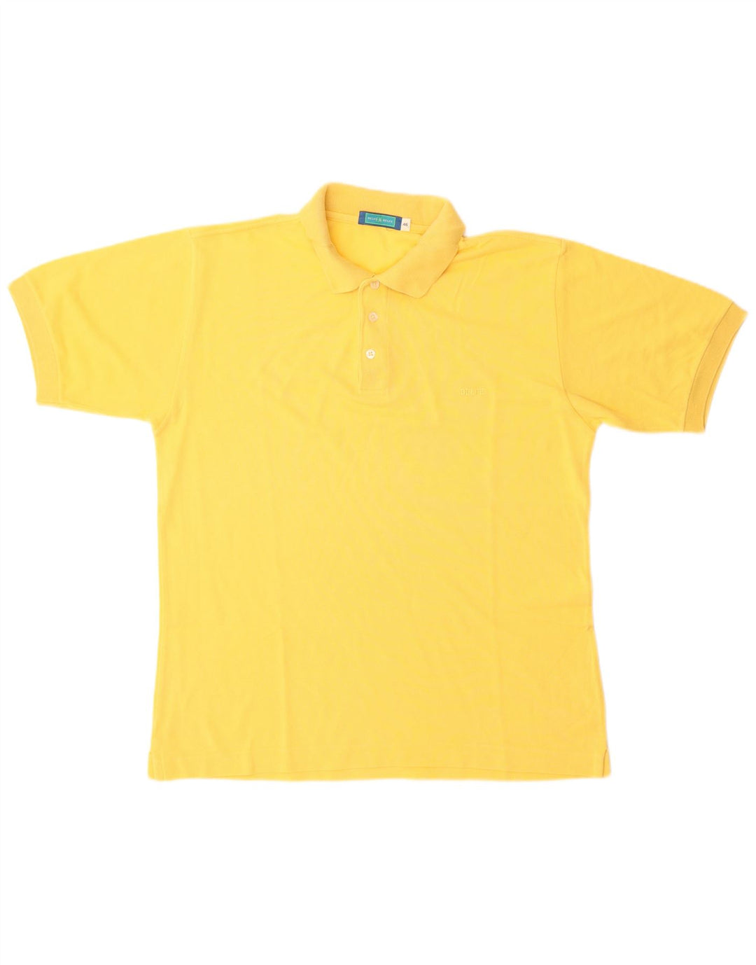 Belfe & Belfe Polo para hombre IT 46 Small Amarillo Algodón