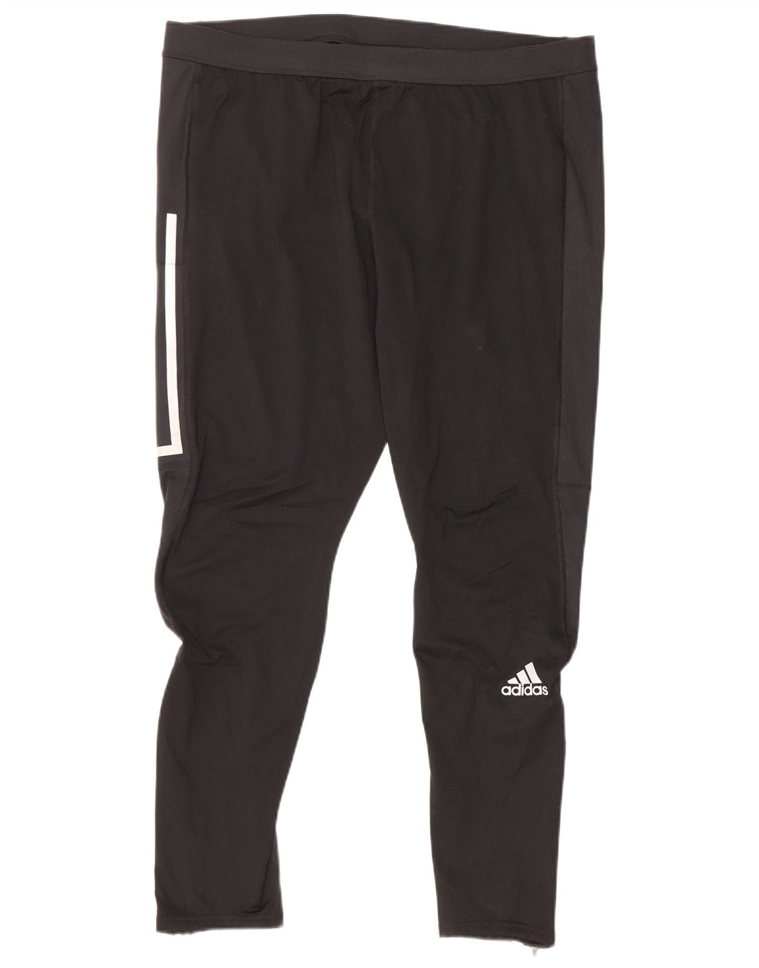 Adidas Pantalones de chándal Aeroready para mujer UK 20 2XL Poliéster negro