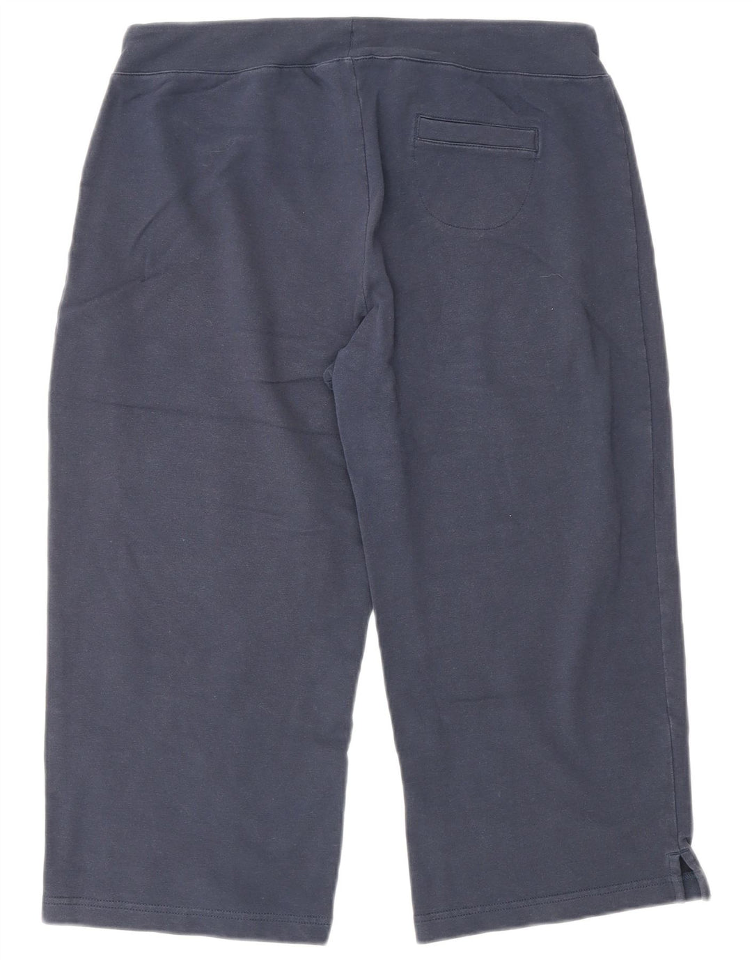 ELLESSE Pantalones Capri de Chándal para Mujer UK 12 Medium Azul Marino Algodón