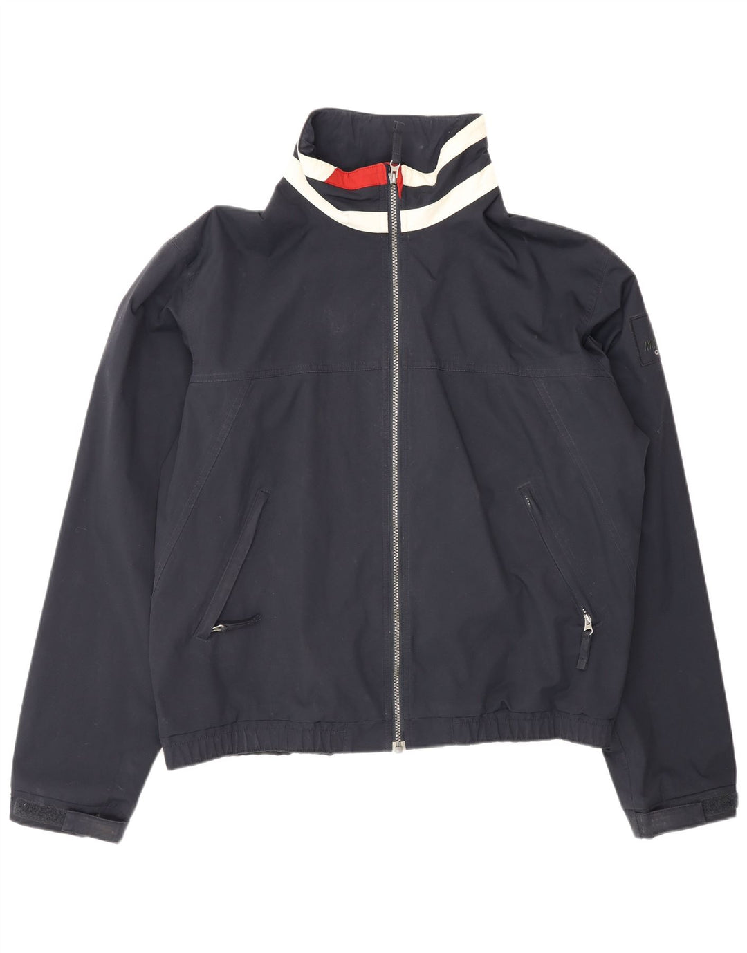 Murphy & Nye Chaqueta bomber para hombre Sailmakers UK 44 2XL Azul marino Colorblock