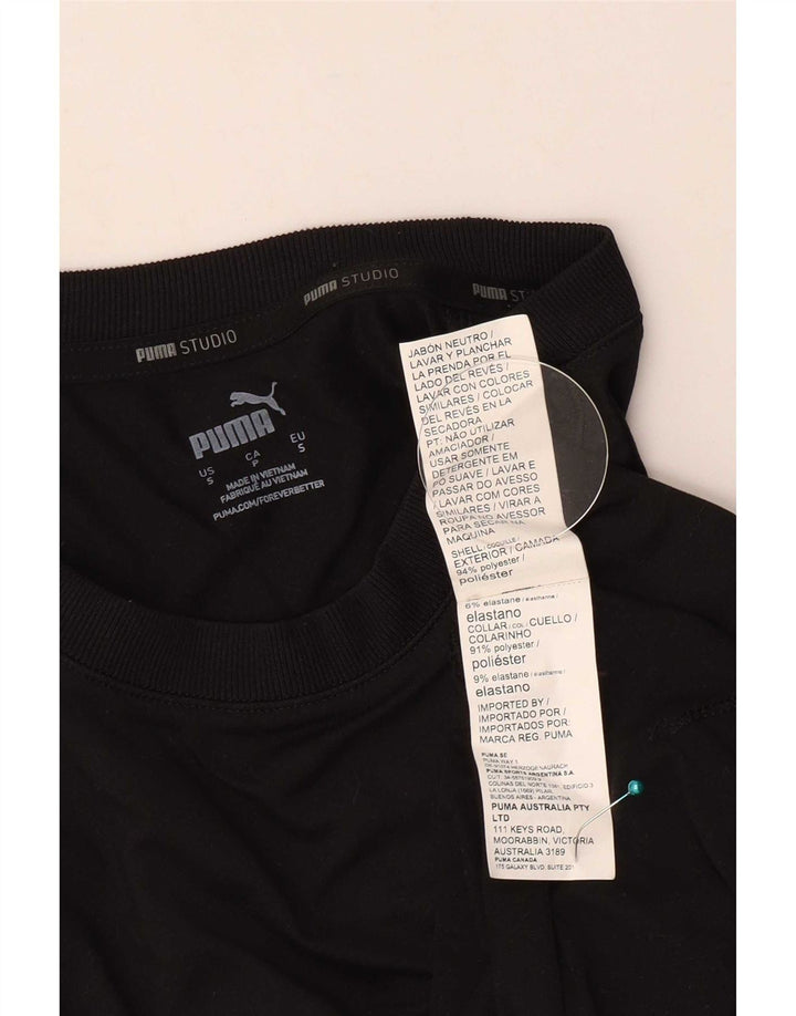 Camiseta Puma Hombre Top Small Negro Poliéster