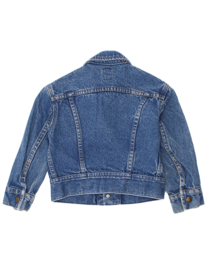 Lee Chaqueta vaquera para niña 4-5 años Grande Algodón azul