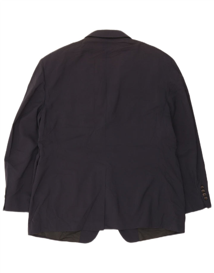 Brooks Brothers Chaqueta tipo blazer de 2 botones para hombre UK 40 Large Lana azul marino