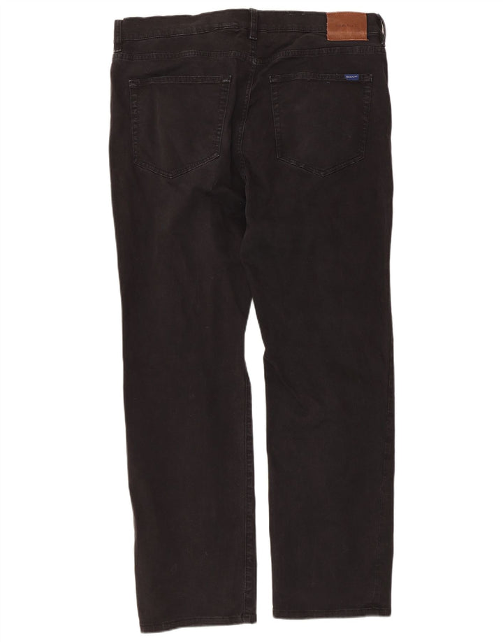 Vaqueros rectos Gant para hombre W38 L30 Algodón negro