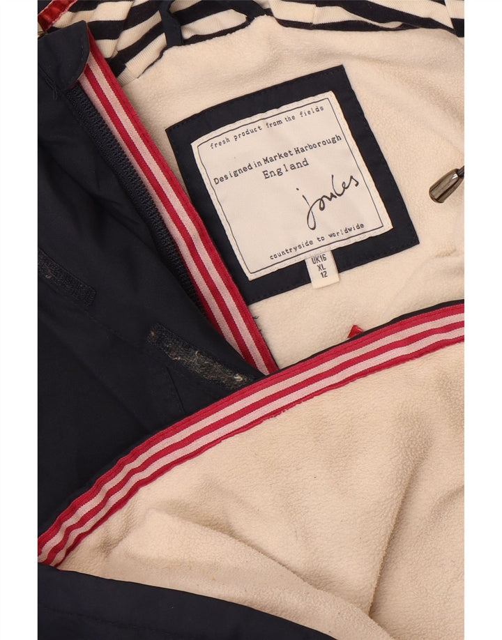 Chaqueta Anorak extragrande con capucha para mujer Joules UK 46 Large Azul marino
