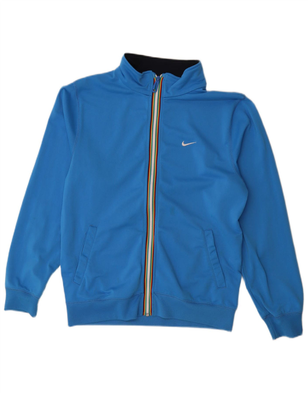 Nike Boys Graphic Chándal Top Chaqueta 13-14 años XL Azul Poliéster