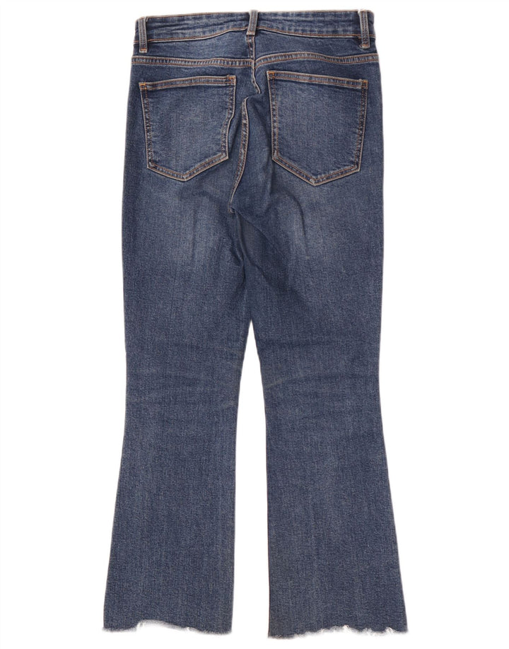 Zara Jeans Bootcut para Mujer EU 38 Small W28 L26 Algodón Azul