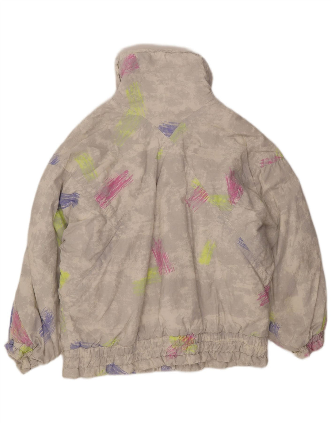 SAN FELICE Chaqueta cortavientos para mujer EU 40 Gris medio Colorblock