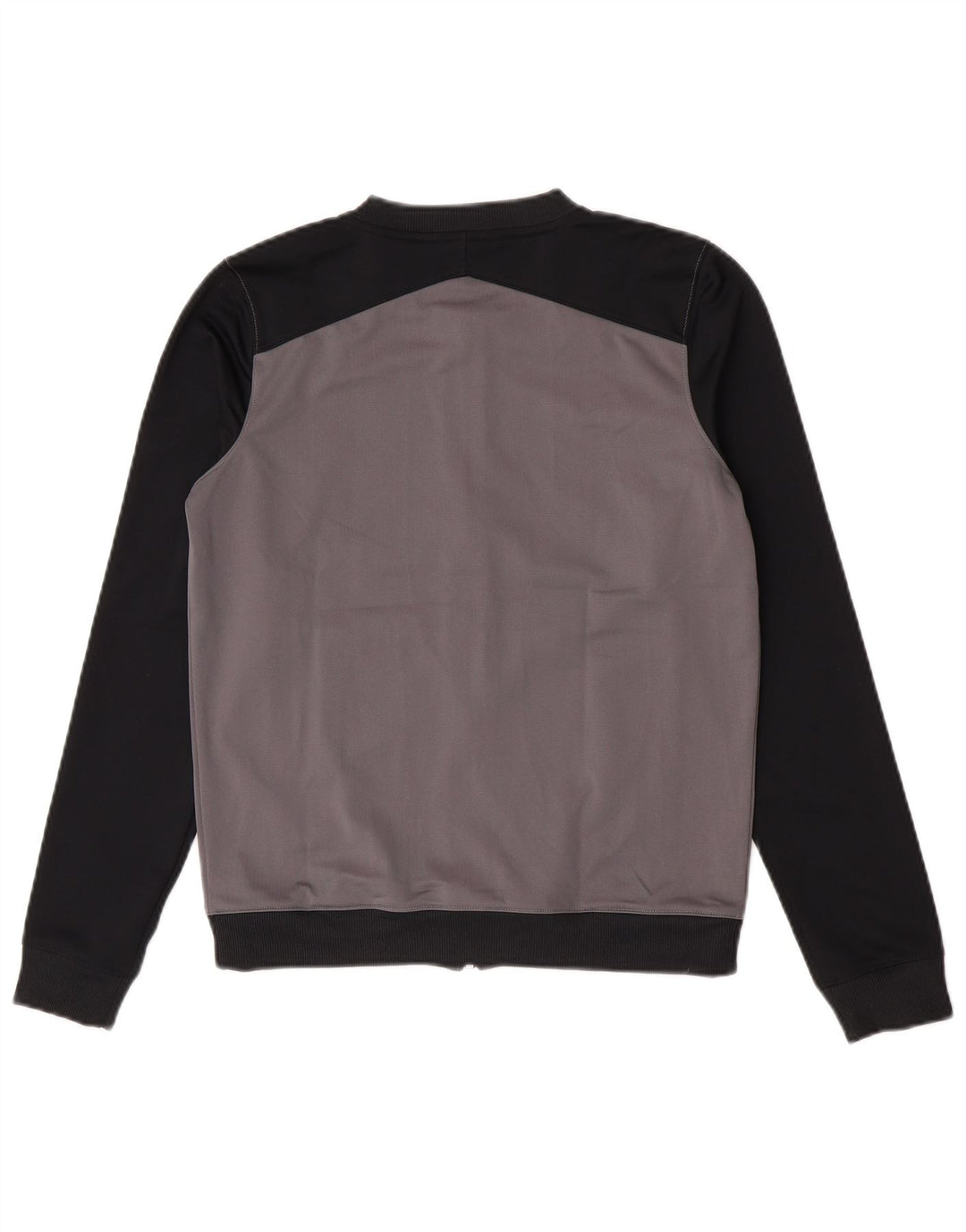 Under Armour Hombre Chándal Top Chaqueta Pequeña Gris Colorblock Poliéster