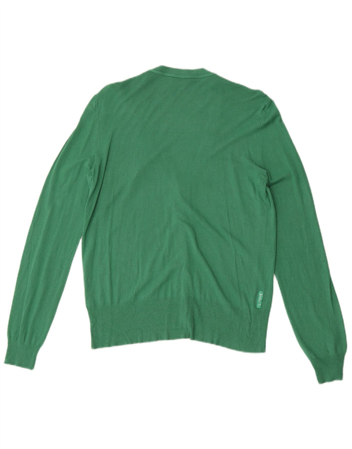 Armani Jeans - Cárdigan para mujer, talla 40, color verde medio