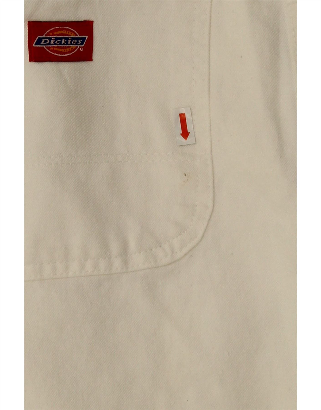 DICKIES Vaqueros rectos cargo para hombre W32 L34 Blanco