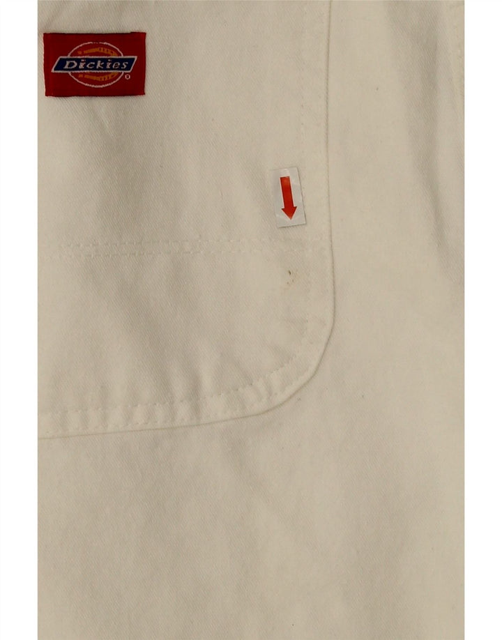 DICKIES Vaqueros rectos cargo para hombre W32 L34 Blanco