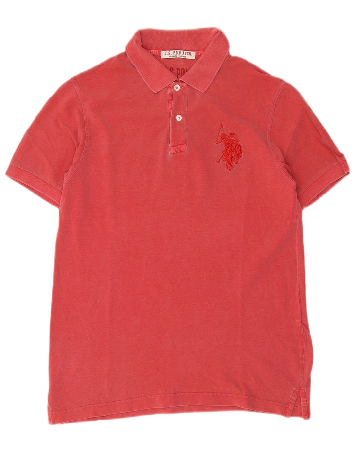 Asociación de Polo de EE. UU. Polo Hombre Rojo Mediano