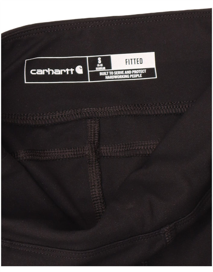 Carhartt Leggings ajustados para mujer US 4/6 Pequeño Negro
