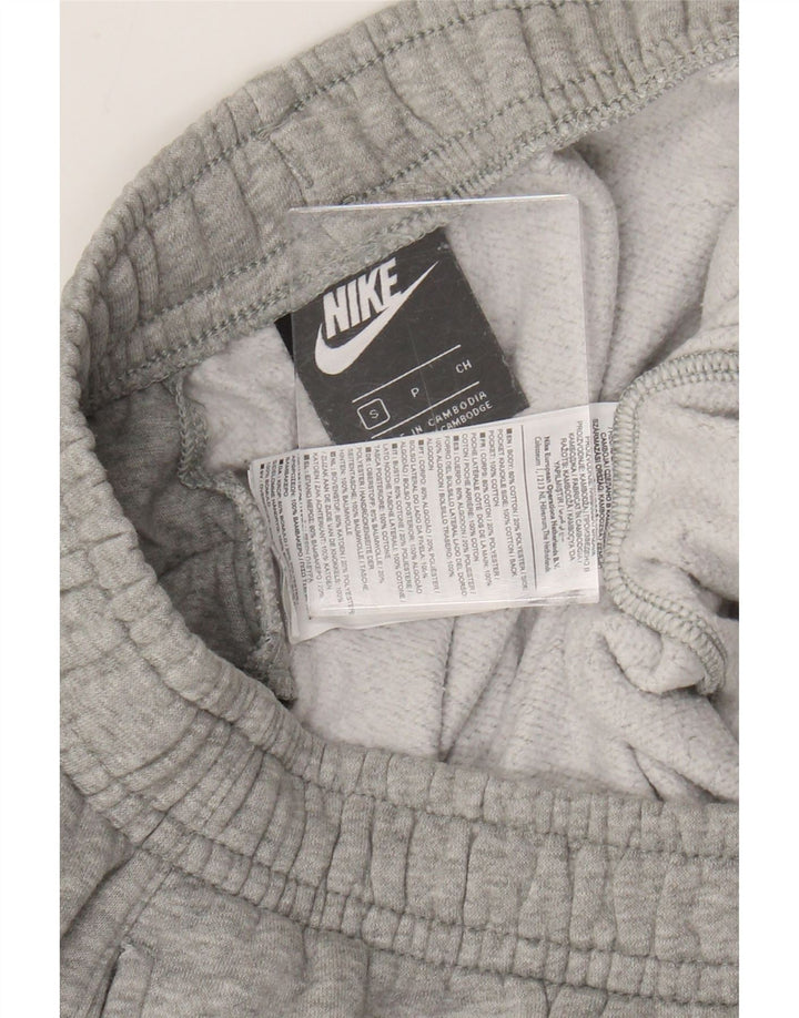 Nike Mujer Chándal Pantalones Joggers UK 10 Pequeño Gris Algodón