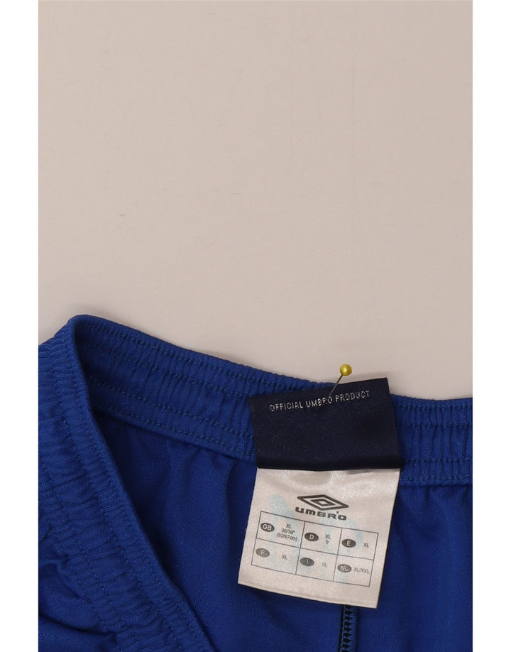 Pantalones cortos deportivos Umbro Hombre XL Poliéster azul