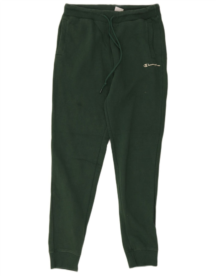 Champion Pantalones De Chándal Joggers De Algodón Verde Medio
